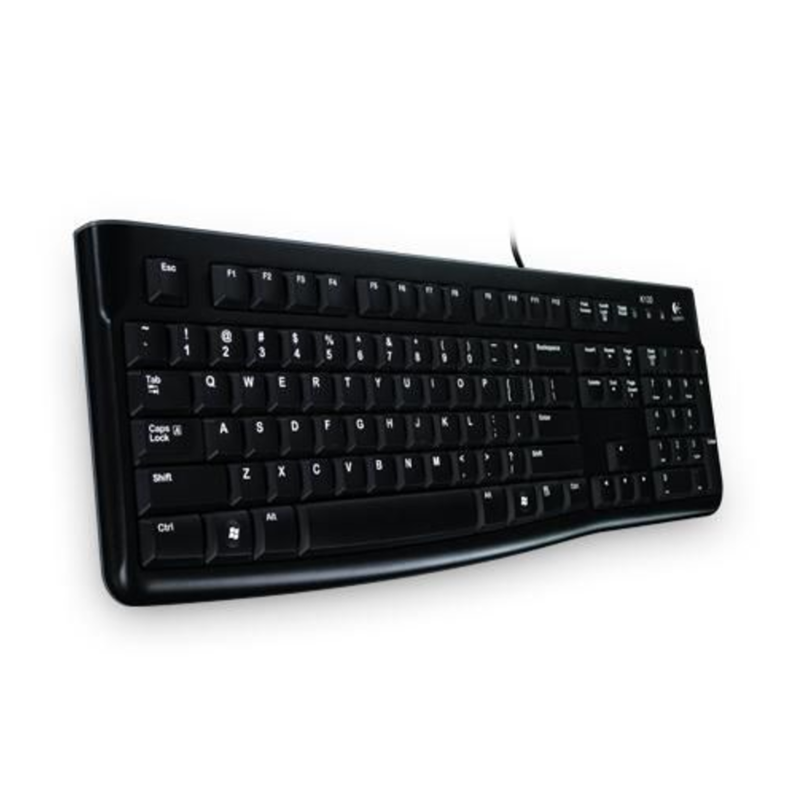 Logitech Keyboard K120 for Business Wired USB QWERTZ Black