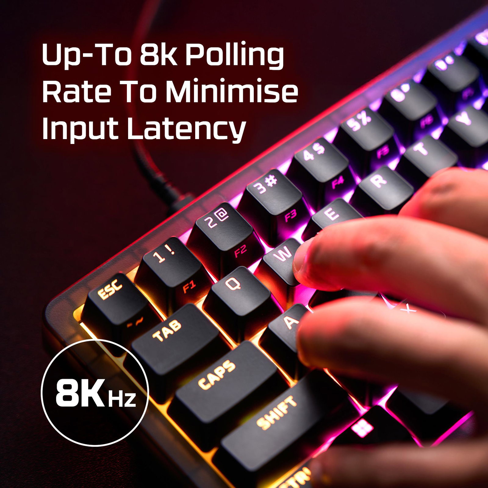 KEYBOARD ORIGINS 2 65 RGB/BLACK B4QS3AA#ABA HYPERX