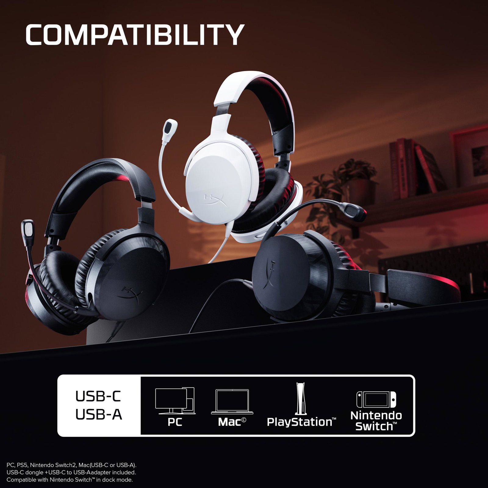 HEADSET HYPERX CLOUDX STINGER3/BLACK BS1T5AA HYPERX