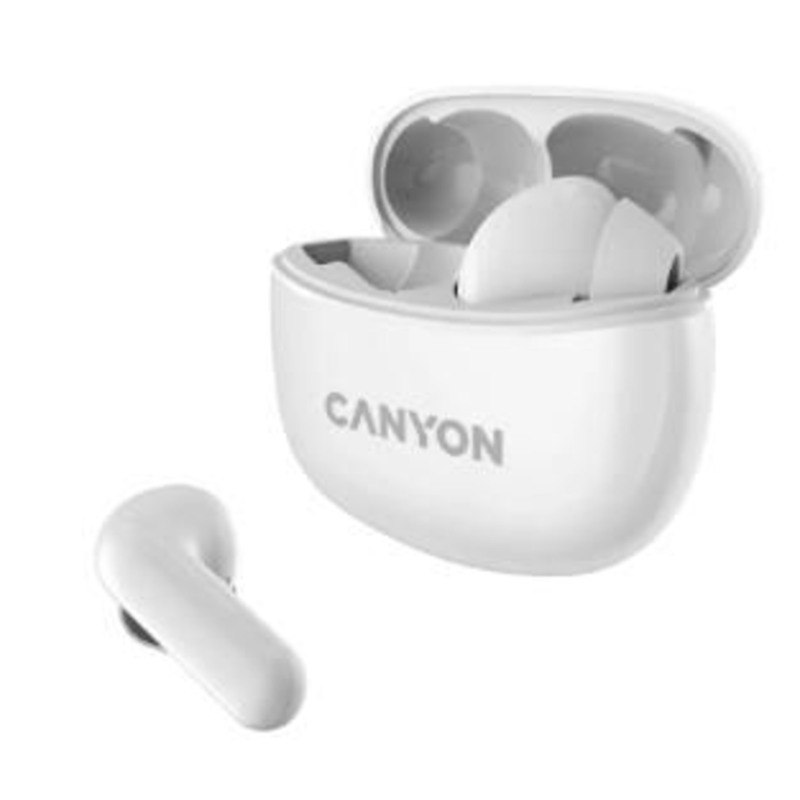 Canyon Bluetooth Headset TWS-5 In-Ear/Stereo/BT5.3 White