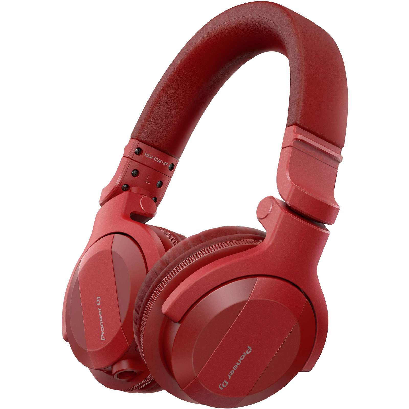 Pioneer DJ HDJ-CUE1BT-R Over-ear Headphones Bluetooth Wired Red Foldable DJ