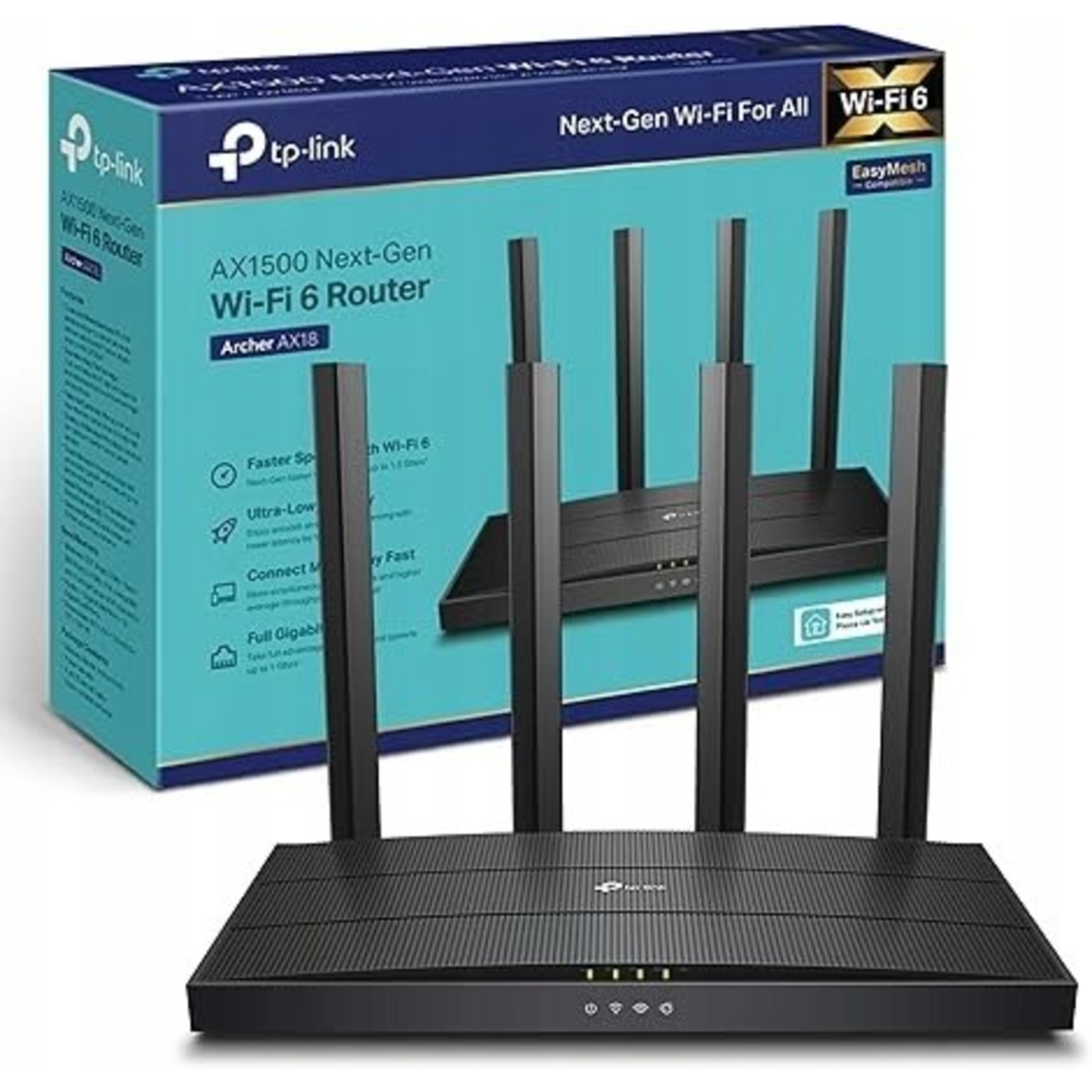 TP-LINK Archer AX18 Wireless router - 1 Gbps