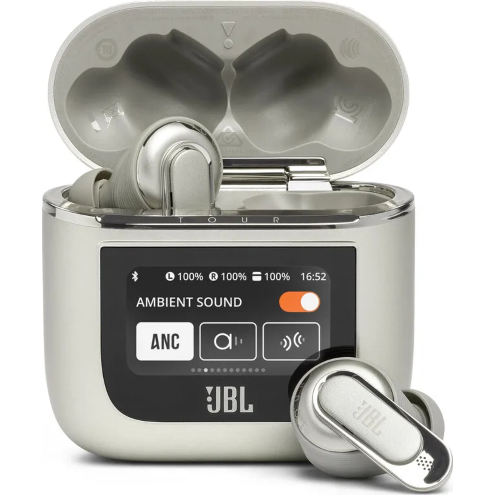 JBL Tour Pro 2 Headset Wireless In-ear Calls/Music Bluetooth Grey