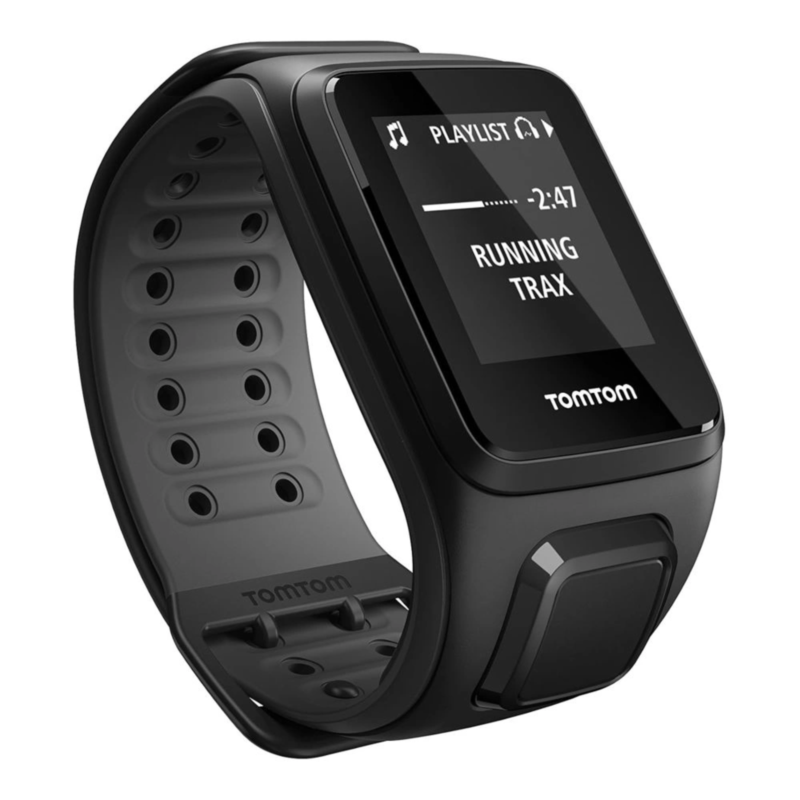 TomTom Runner 2 Music Small GPS Sports Watch 3GB Music Storage Black-Anthracite