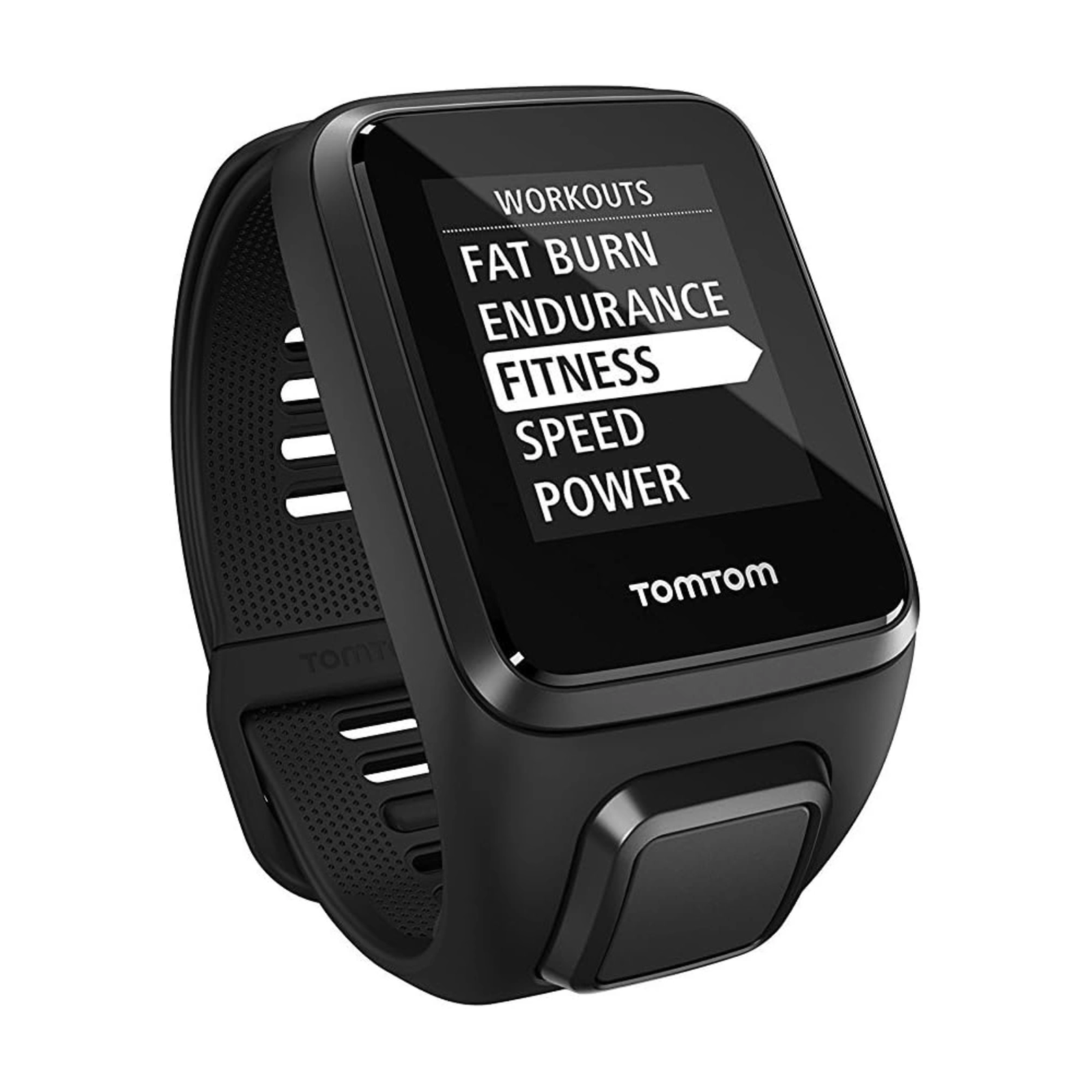 TomTom Spark 3 Cardio + Music GPS Fitness Smartwatch Black Size S 125-172mm