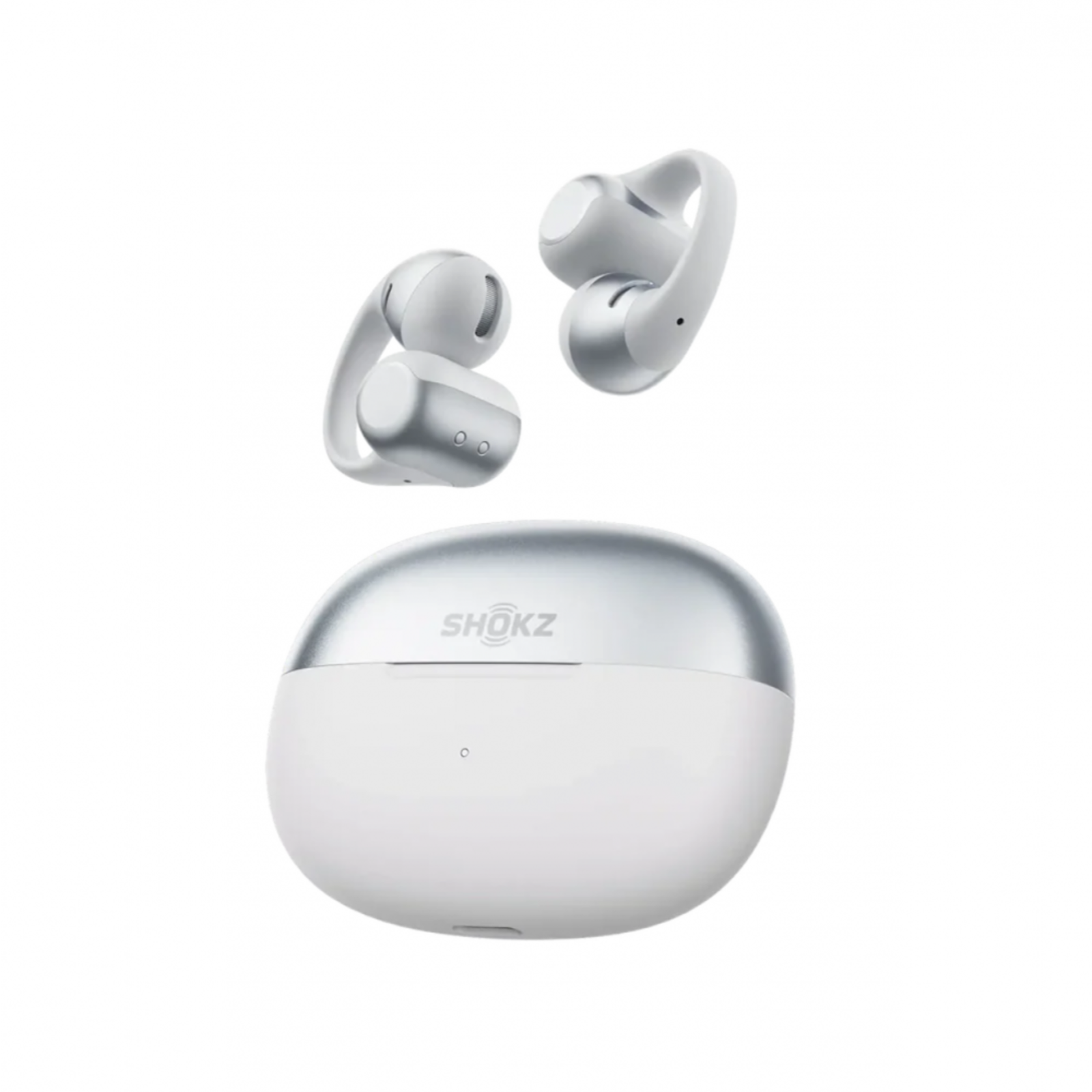 Shokz OpenDots 2 Headphones Wireless Ear Clip Calls/Music/Sport/Everyday Bluetooth Gray