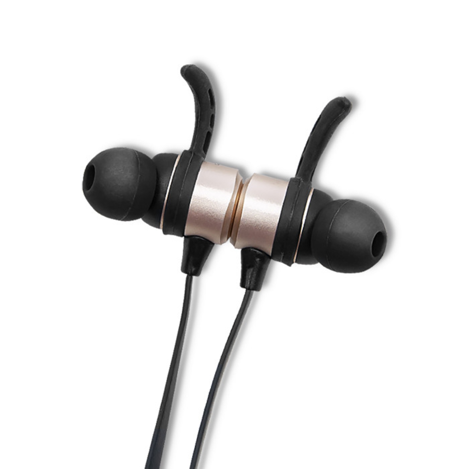 Qoltec BT 5.0 JL Sports Wireless Headphones Magnetic Microphone Black
