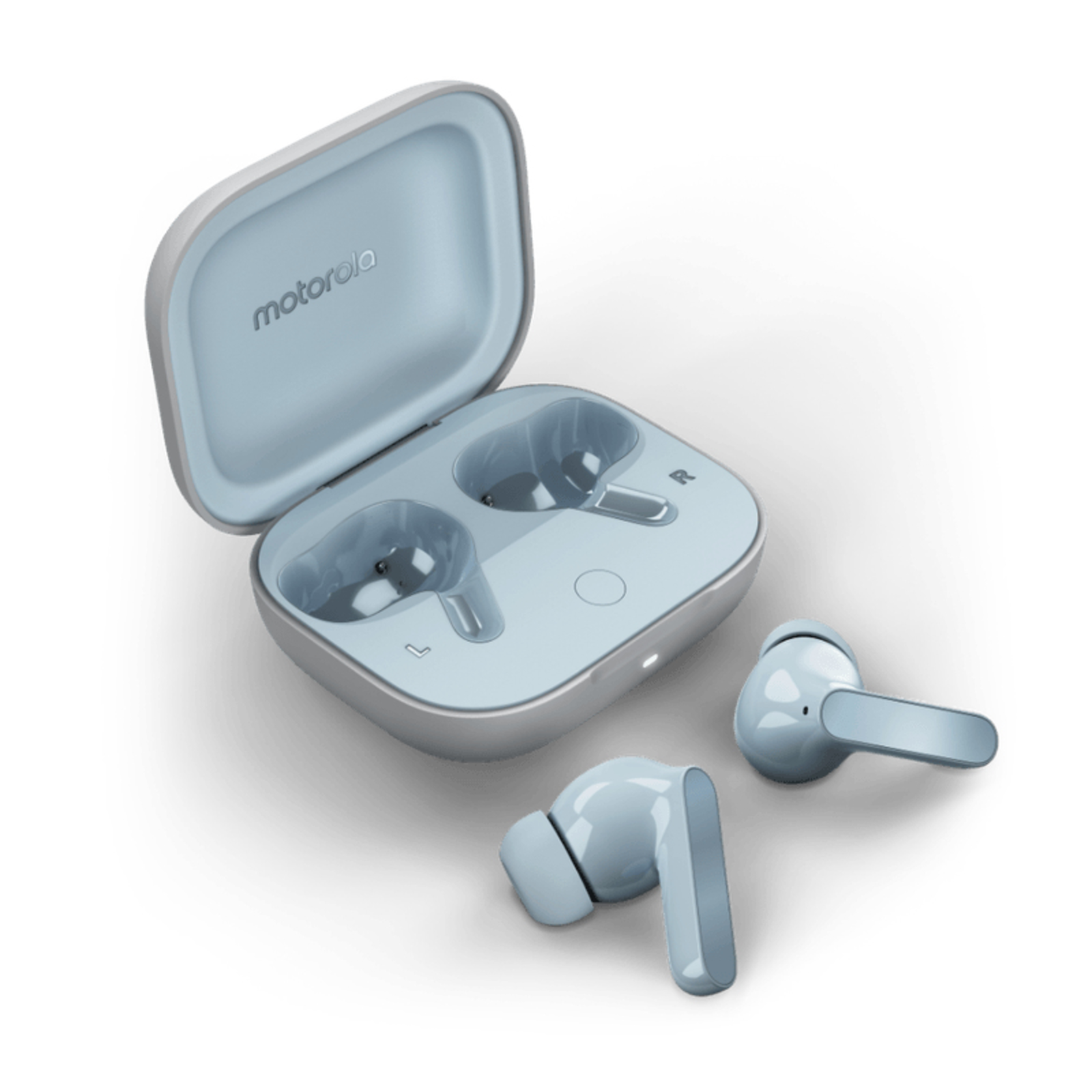 Motorola Moto Buds Wireless Call/music/sport/everyday Headphones Blue