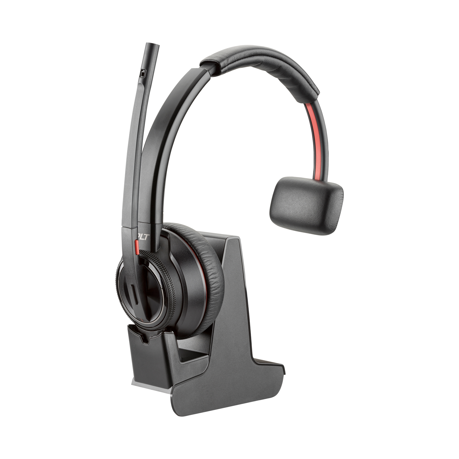 HP Poly Savi 8210 Headphones Wired Handheld CallsMusic Bluetooth Black (8D3E9AA)