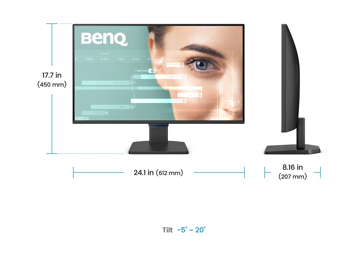 BenQ 27” 1080p FHD Eye-Care Home Office Monitor