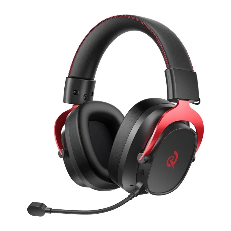 QCY Heroad VT200 Gaming Headphones (Black and Red)