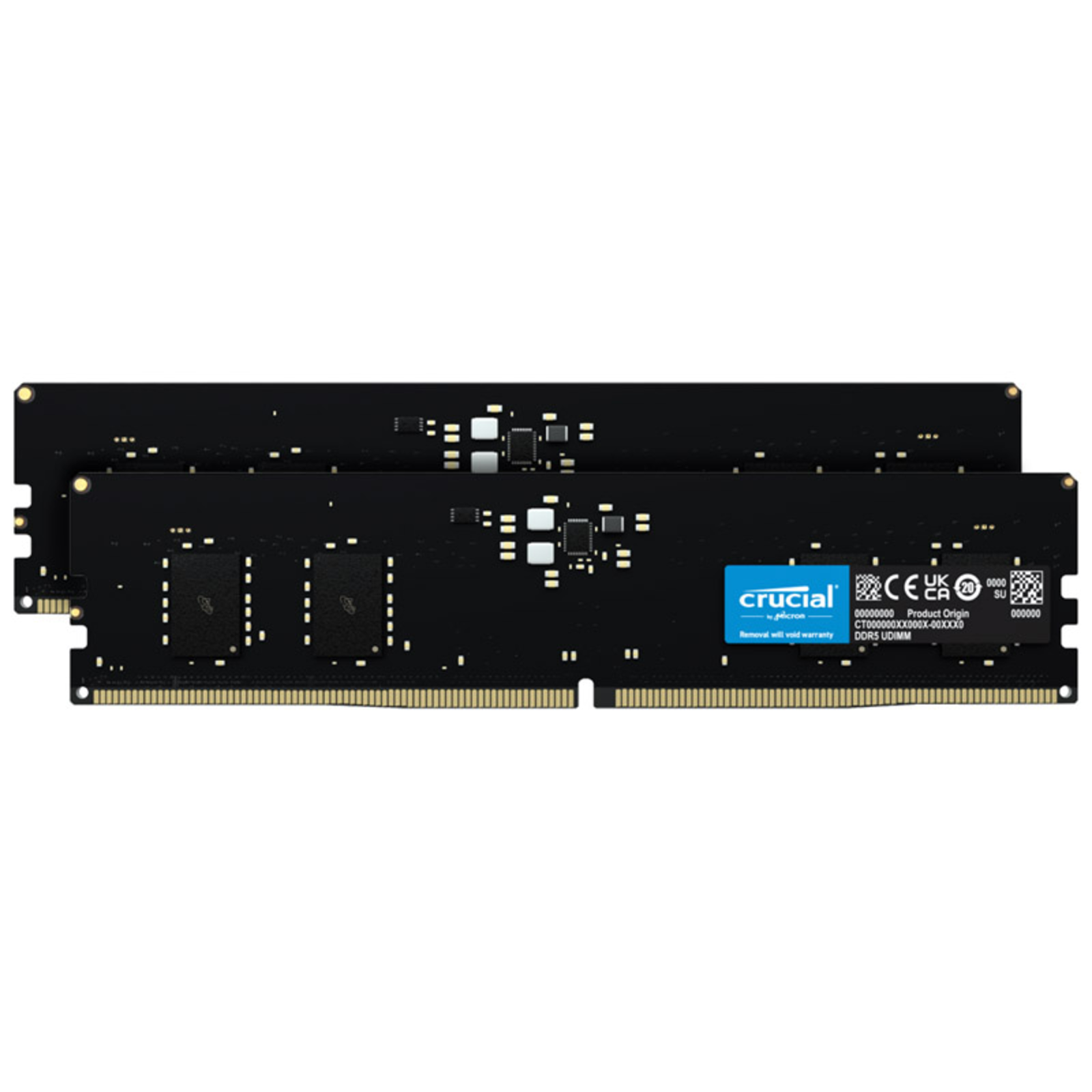 Crucial DDR5 16GB PC 4800 CL40 KIT 2x8GB Single Rank