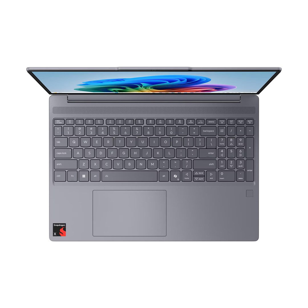 Lenovo Slim-3-15Q8X10 Snapdragon X1-26-100 15.3 WUXGA Touch 16GB SSD 1TB BT BLKB FPR Windows 11 Luna Grey (REPACK) 2Y New Repack/Repacked