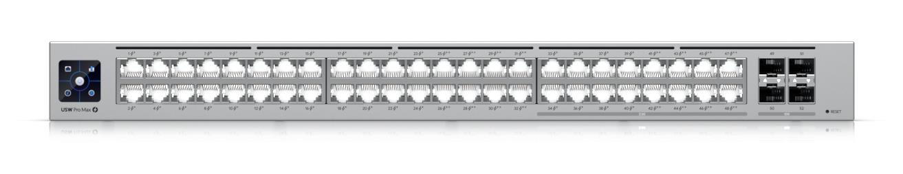 Switch UBIQUITI Pro Max 48 PoE Type L3 720 Watts USW-PRO-MAX-48-POE