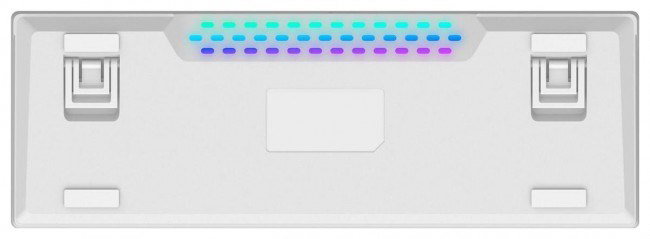 Wired mechanical keyboard - Rampage RADIANT K11 White RGB