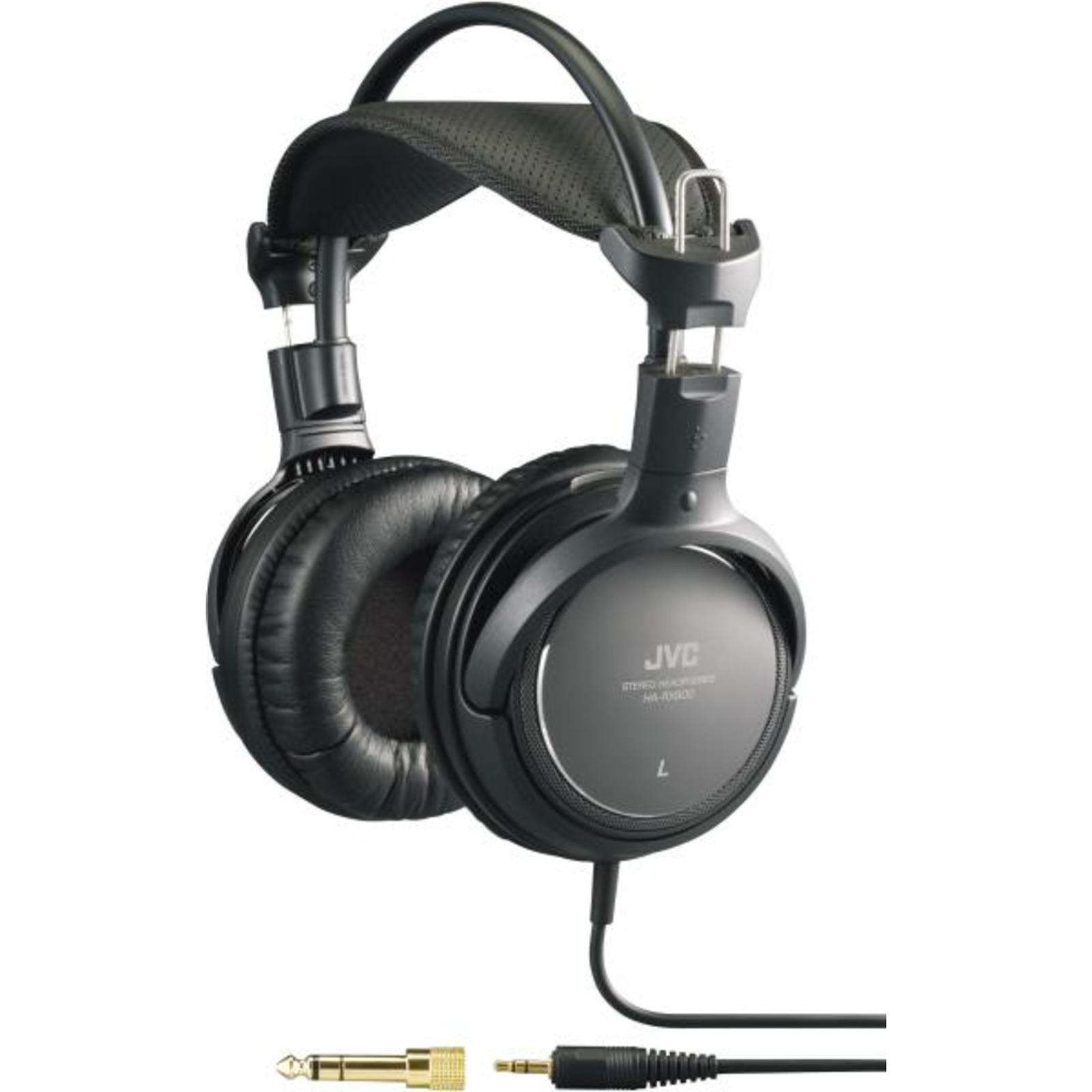 JVC HA-RX900 Wired 7 26000 Hz Music 350 G Headphones Black