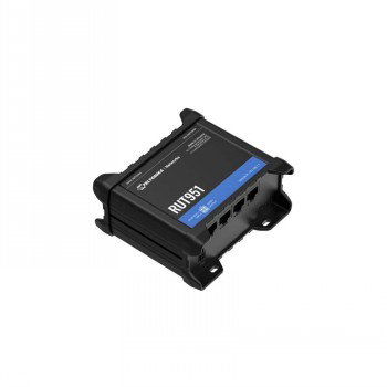 TELTONIKA RUT951 IOT ROUTER 4G (CAT4) DUAL SIM 4X10/100 RJ45 WIFI