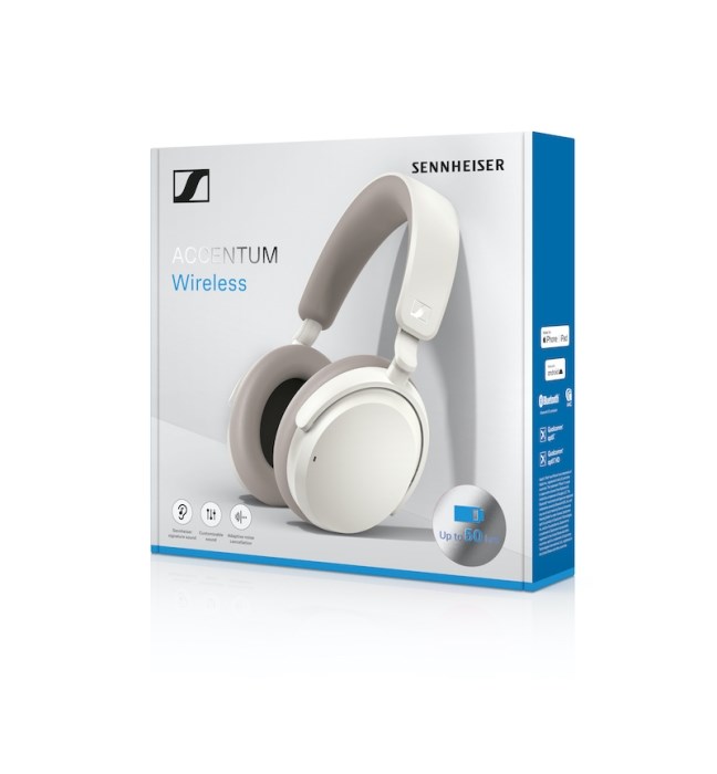Sennheiser Accentum Wireless Headphones White