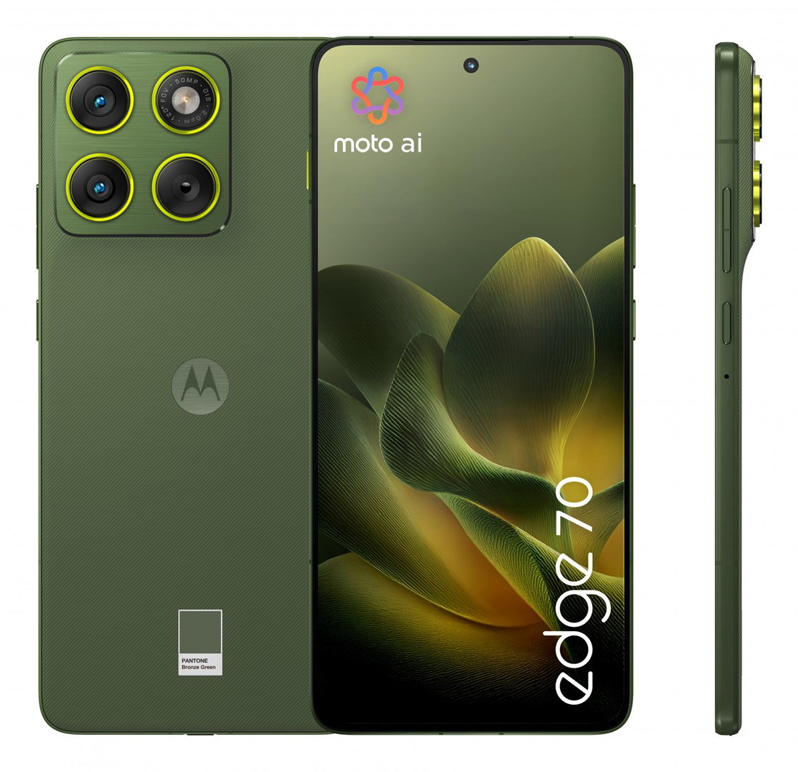 Motorola edge 70 17 cm (6.7) Dual SIM Android 16.0 5G USB Type-C 12 GB 512 GB 4800 mAh Green