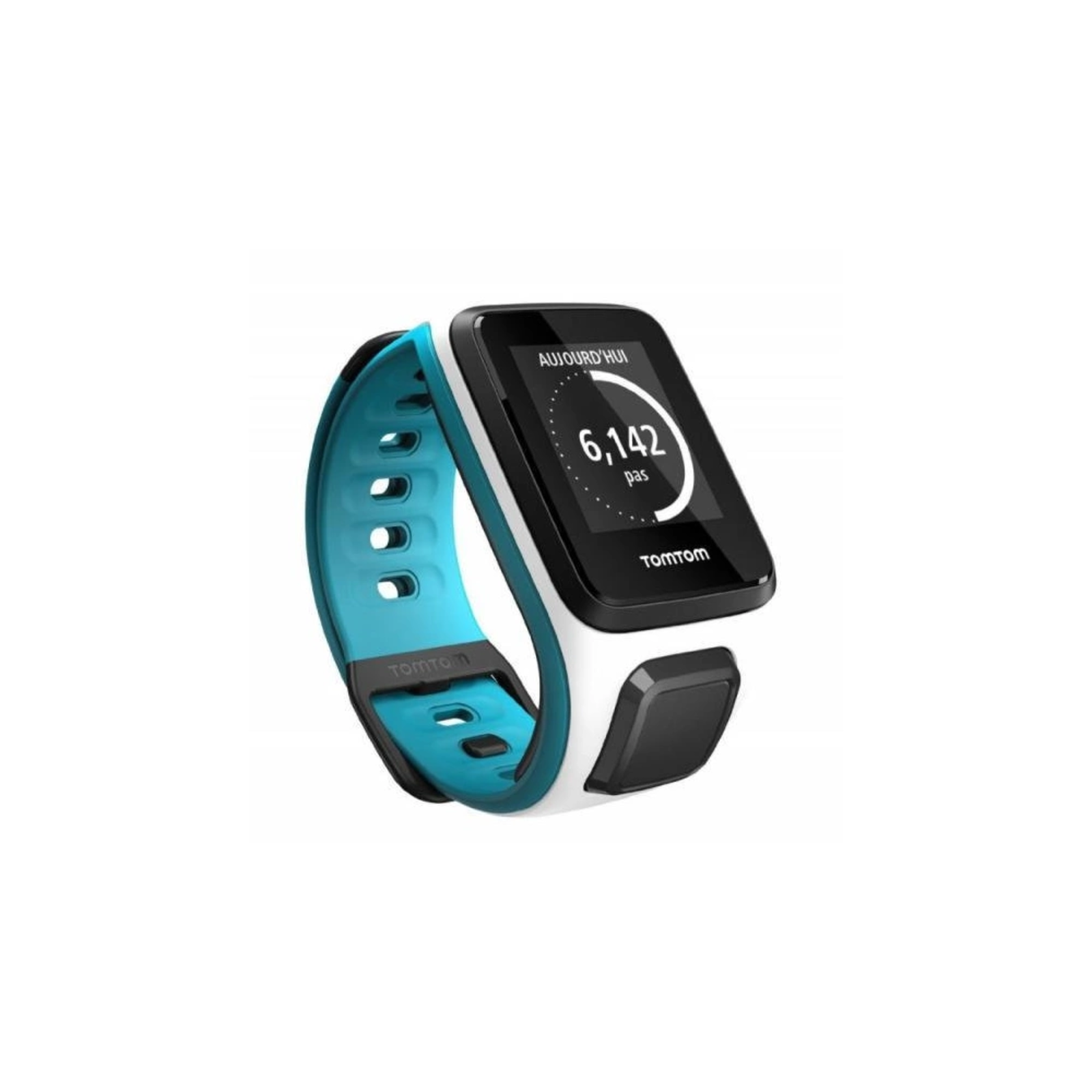 TomTom Runner 2 Cardio Smartwatch White-Light Blue Size S 121-175mm