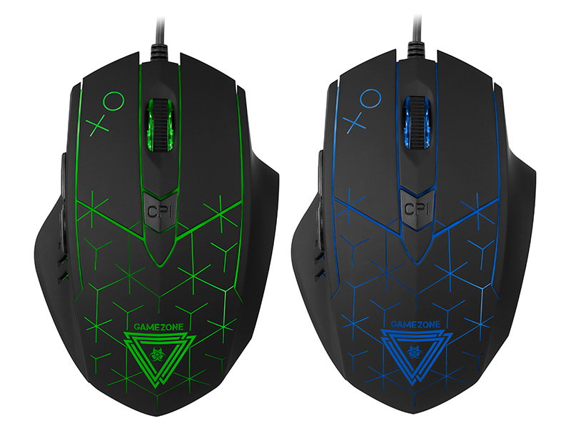 Tracer 46797 Game Zone XO RGB Gaming Mouse,Black With RGB