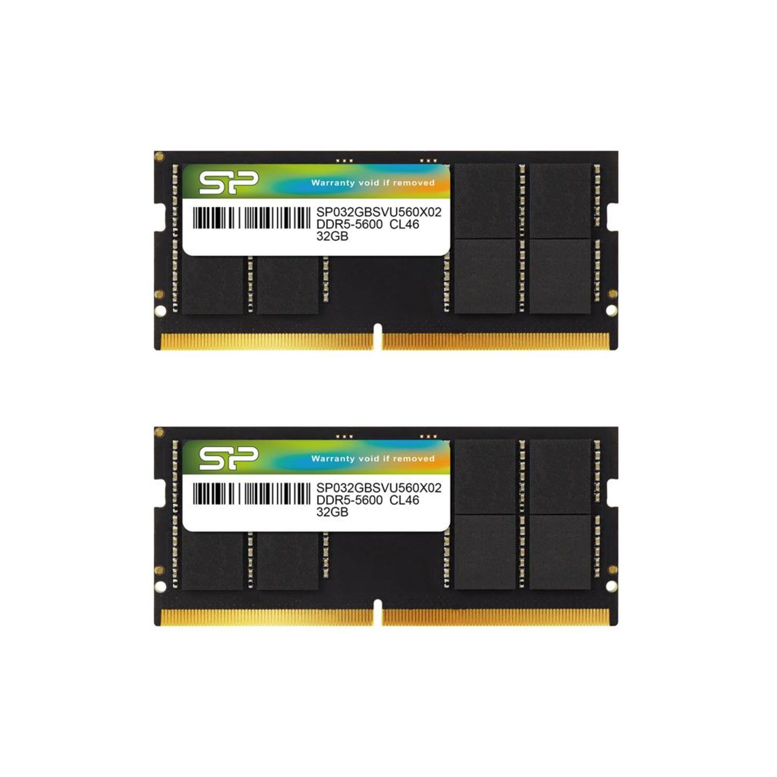 Silicon Power CDR5 SODIMM Memory 32GB 2x16GB 4800MHz CL40 1.1V