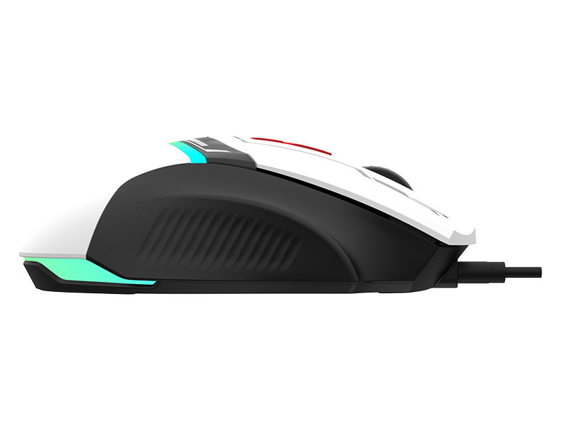 Tracer 47840 Spectra Gaming Mouse, White/Black/Red With RGB
