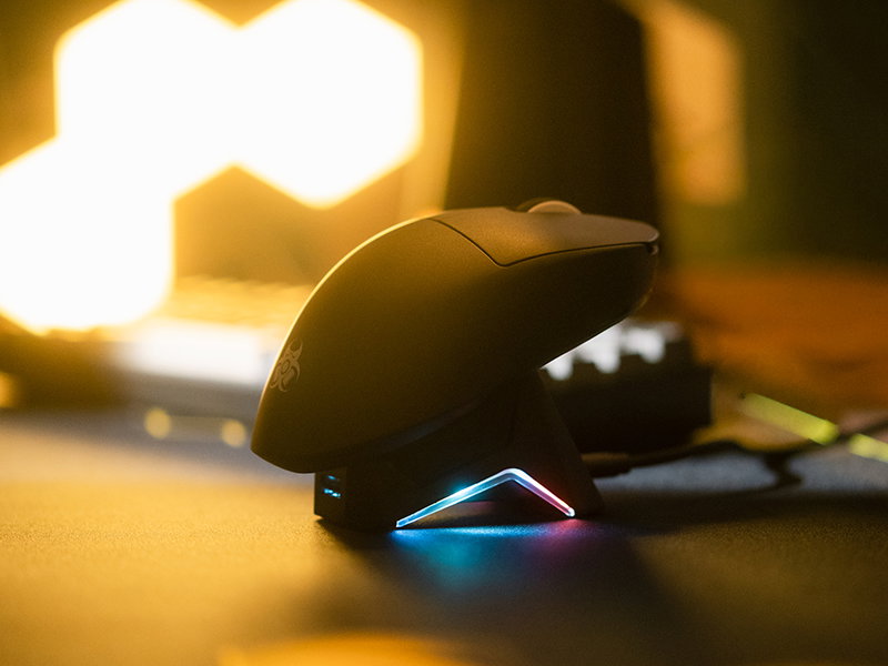 Tracer 47842 NORD RF Gaming Mouse + Dock Station, Black With RGB