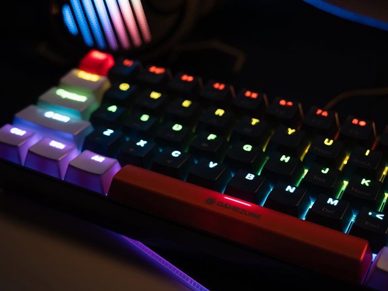 Tracer 47873 Gamezone CLAWS 61 USB Mechanical Keyboard, Grey