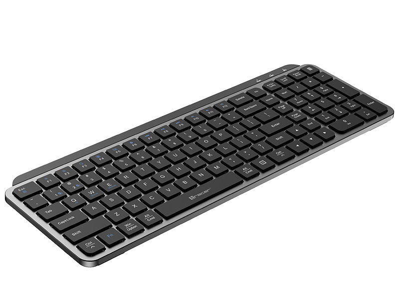 Tracer 47843 STONE RF Wireless Keyboard, Black/Grey