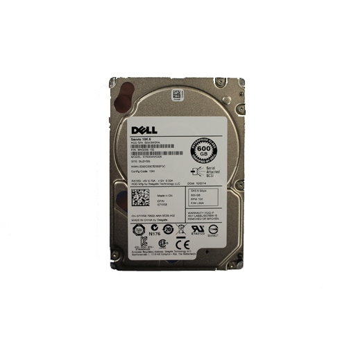 Dell 600GB HDD 10K 2.5 SAS 6GBPS