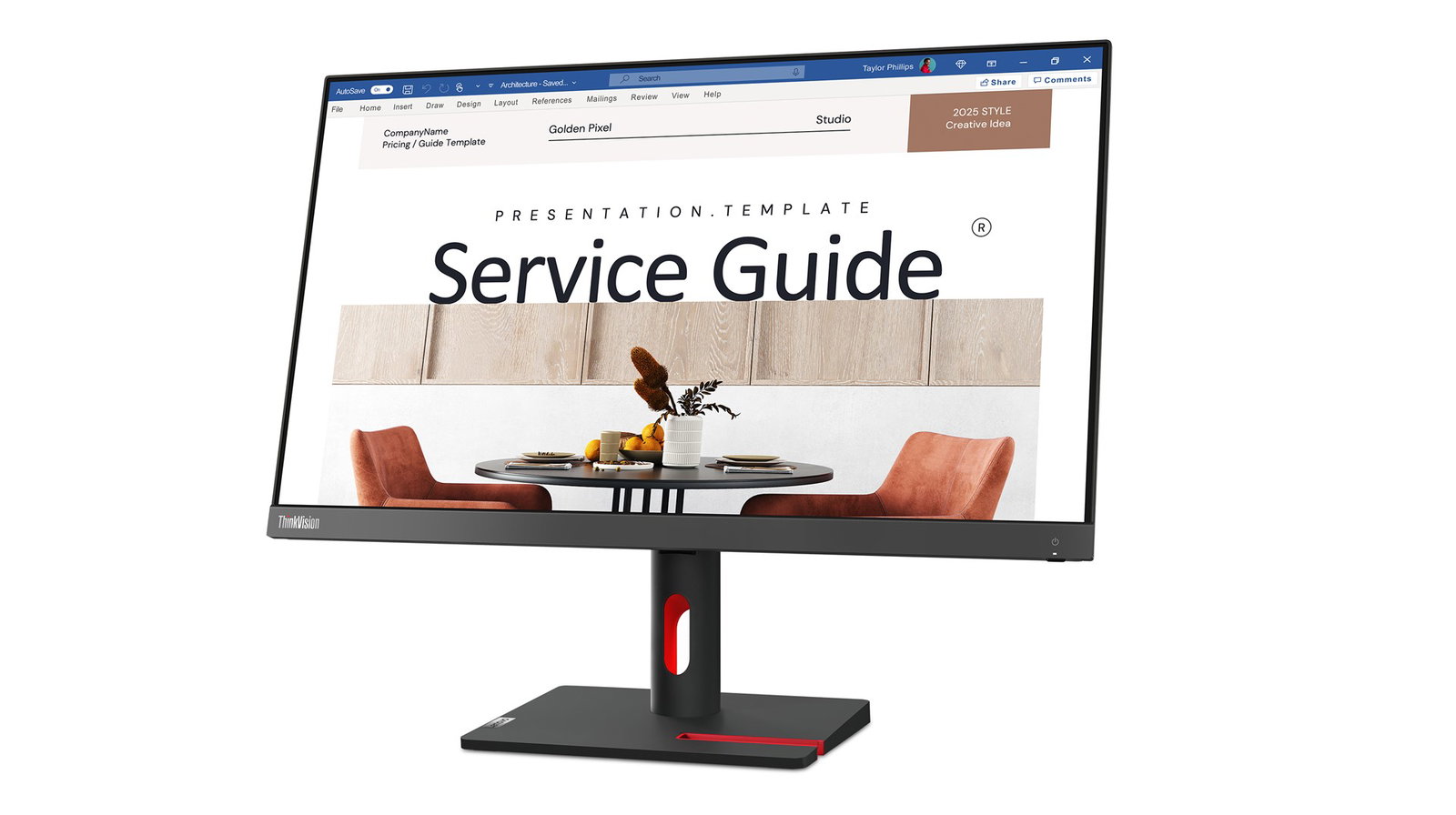 Lenovo ThinkVision S24i-30 LED display 60.5 cm (23.8) 1920 x 1080 pixels Full HD Black