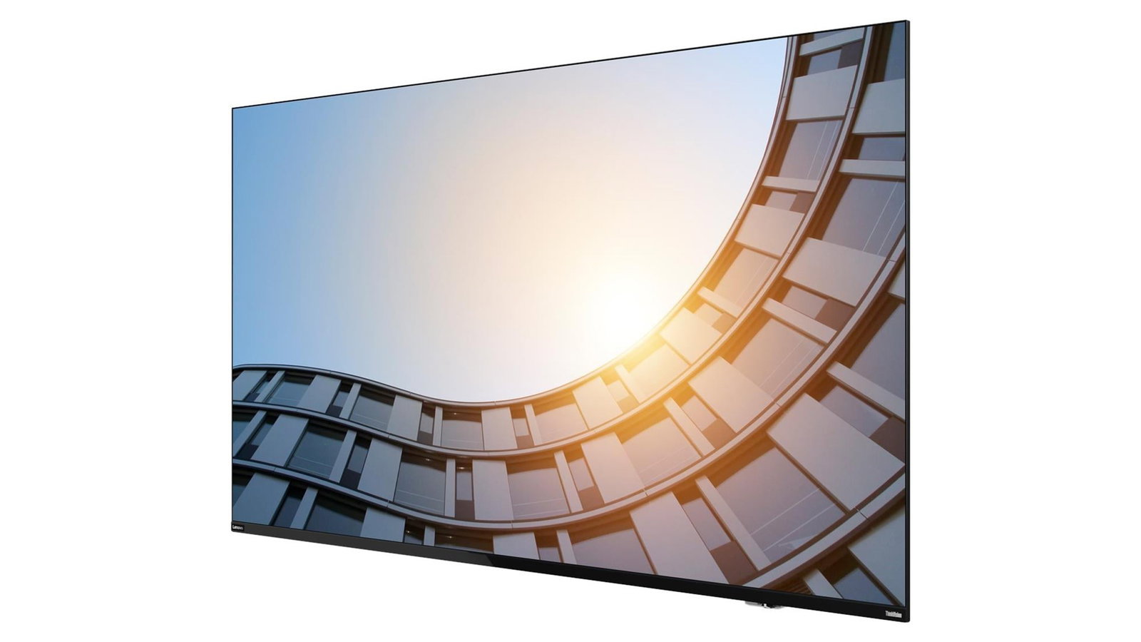 Lenovo ThinkVision E65 LFD computer monitor 163.8 cm (64.5) 3840 x 2160 pixels 4K Ultra HD LCD Black