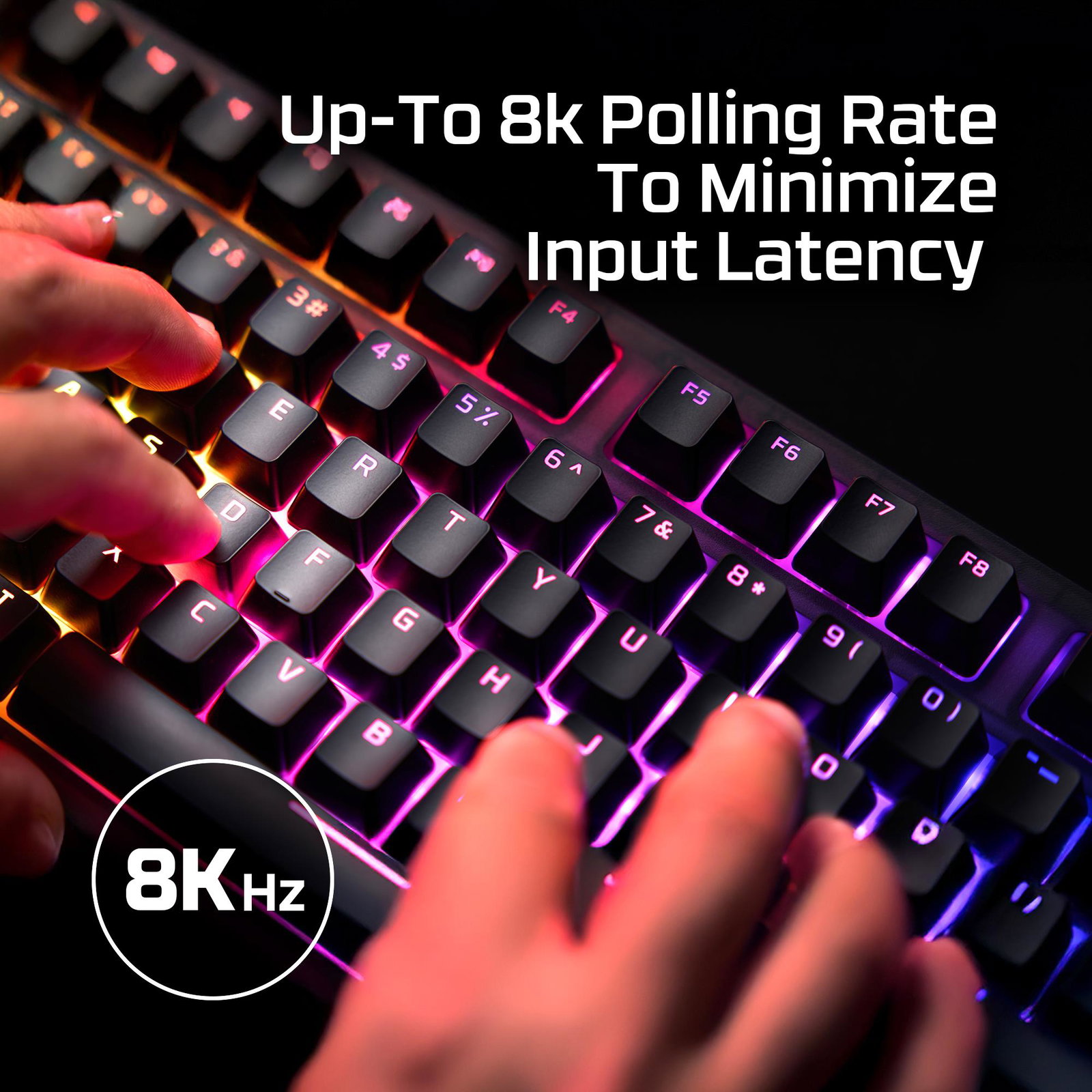 KEYBOARD ORIGINS 2 1800 RGB/BLACK B4QS4AA#ABA HYPERX