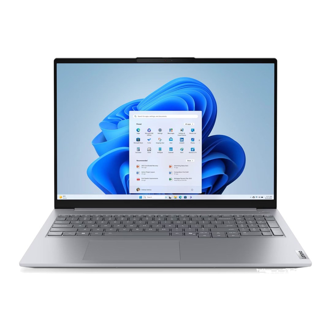 Lenovo ThinkBook 16 G9 IRL Core 5 210H 16 WUXGA IPS 400 nits 60 Hz AG 16 GB DDR5 5600 512 GB SSD Intel Graphics 1080p webcam 48 Wh Windows 11 Pro Arctic Grey 3-year OnSite warranty + Lenovo ACC_PARTS Kensington K64467M-M1 adapter