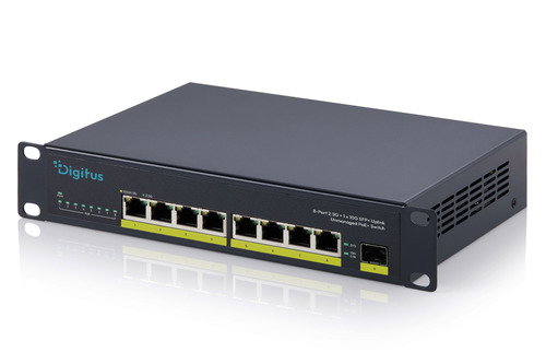 102.5G 8-PORT UNMA POE+SWITCH - 2.5G POE+SWITCH 80W 110G SFP+