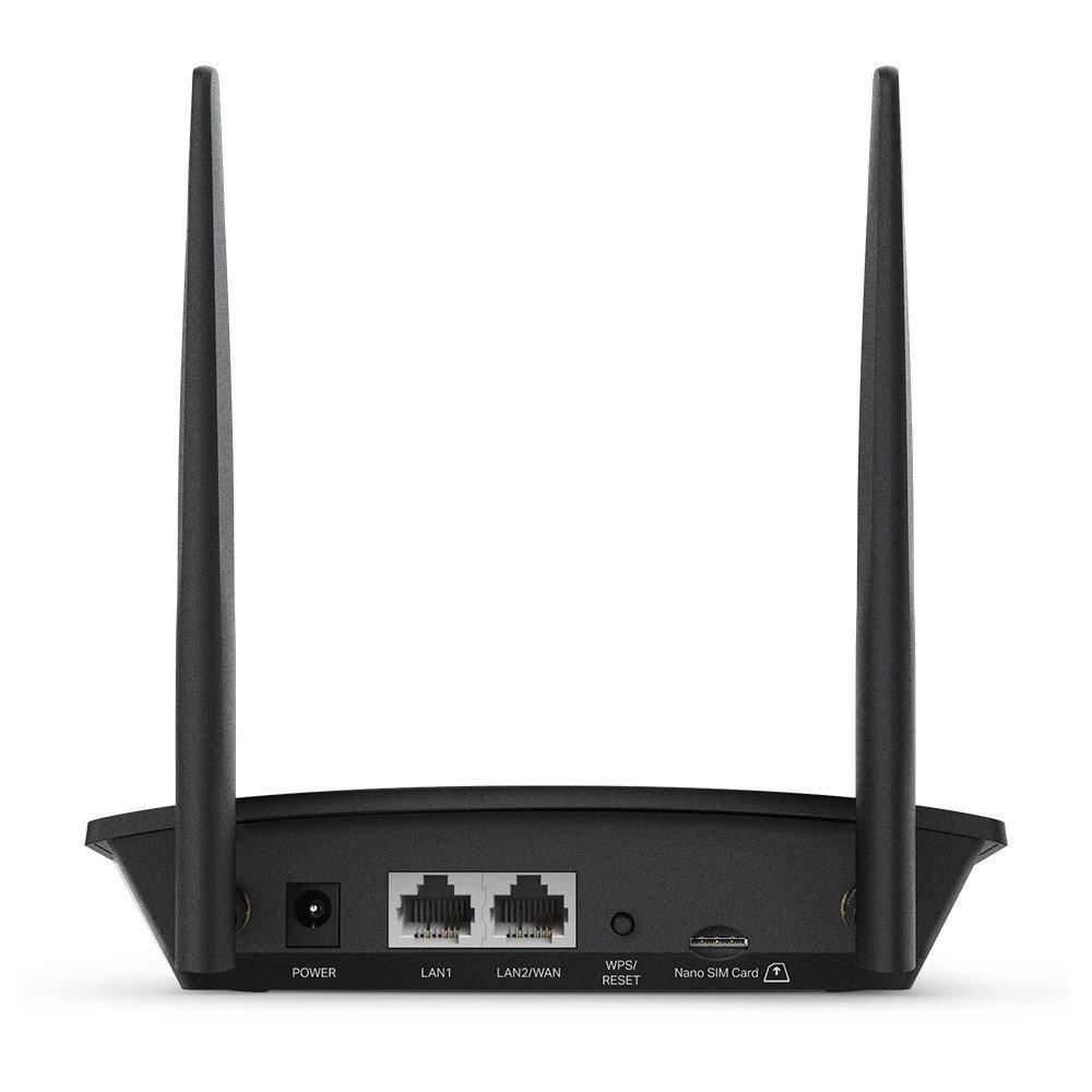 TP-Link TL-MR100 wireless router Fast Ethernet Single-band (2.4 GHz) 4G Black