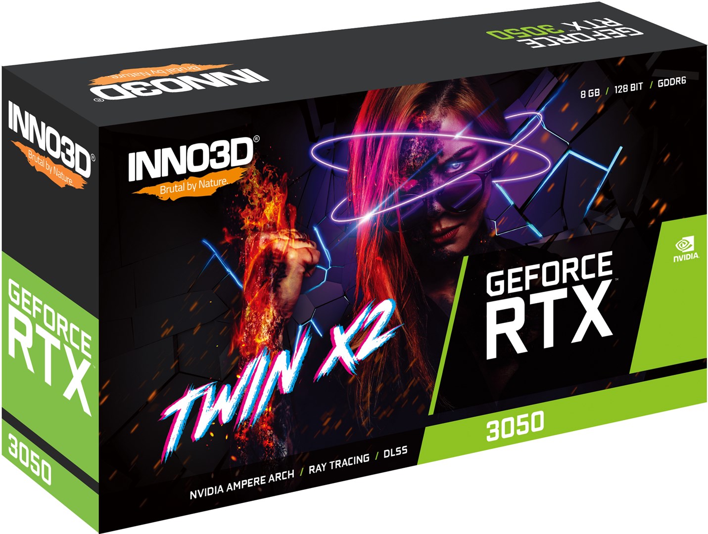 INNO3D GeForce RTX 3050 Twin X2 NVIDIA 8 GB GDDR6