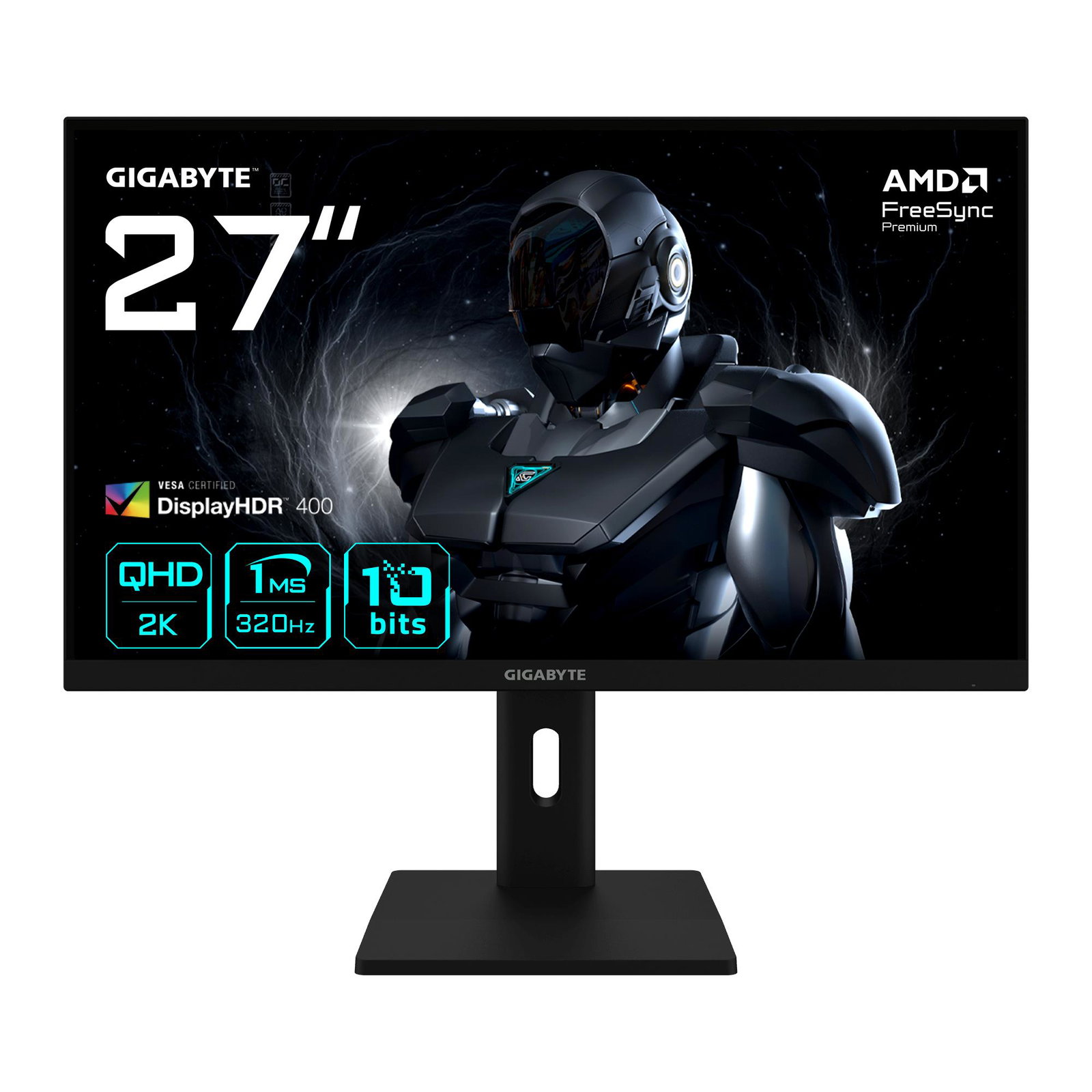 LCD Monitor GIGABYTE 27 2560 x 1440 pixels Quad HD Native aspect ratio 16:9 LED Flat G27Q3EK