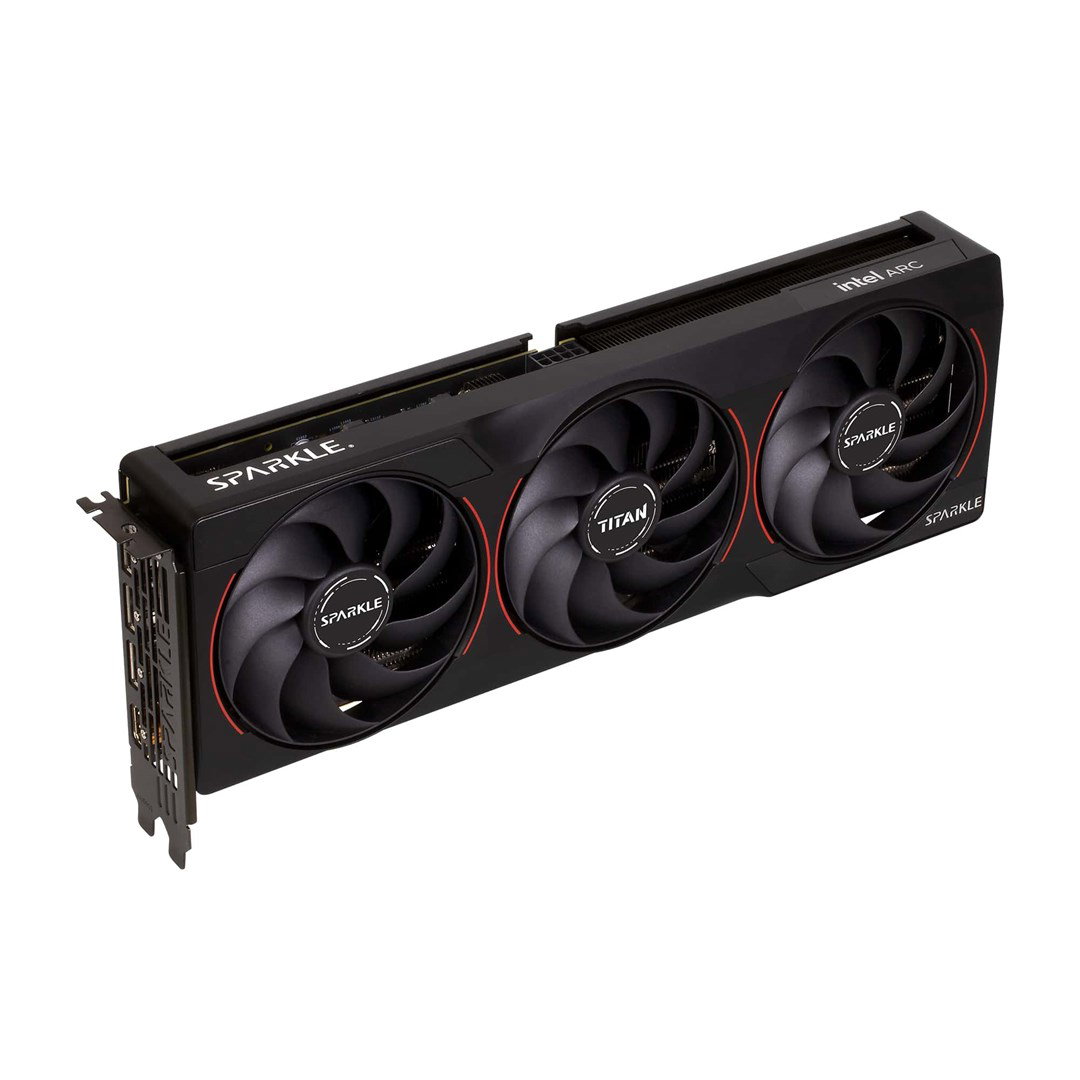 SPARKLE Intel Arc B580 TITAN NOX OC 12G graphics card