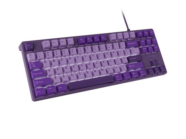 GAMING KEYBOARD FURY KANABO K2 US WHITE BACKLIGHT MECHANICAL PURPLE