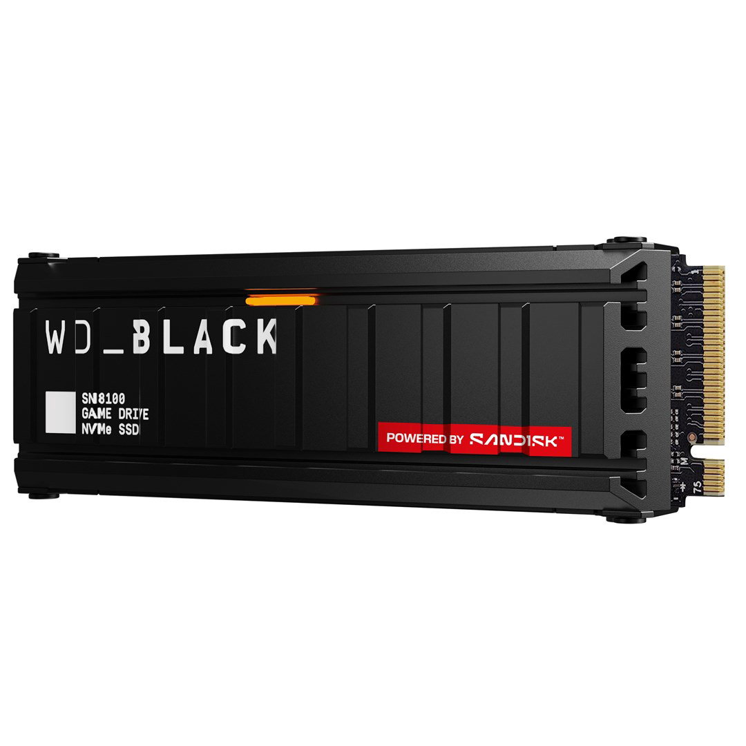 Western Digital Black SN8100 1 TB M.2 PCI Express 5.0 NVMe TLC 3D NAND