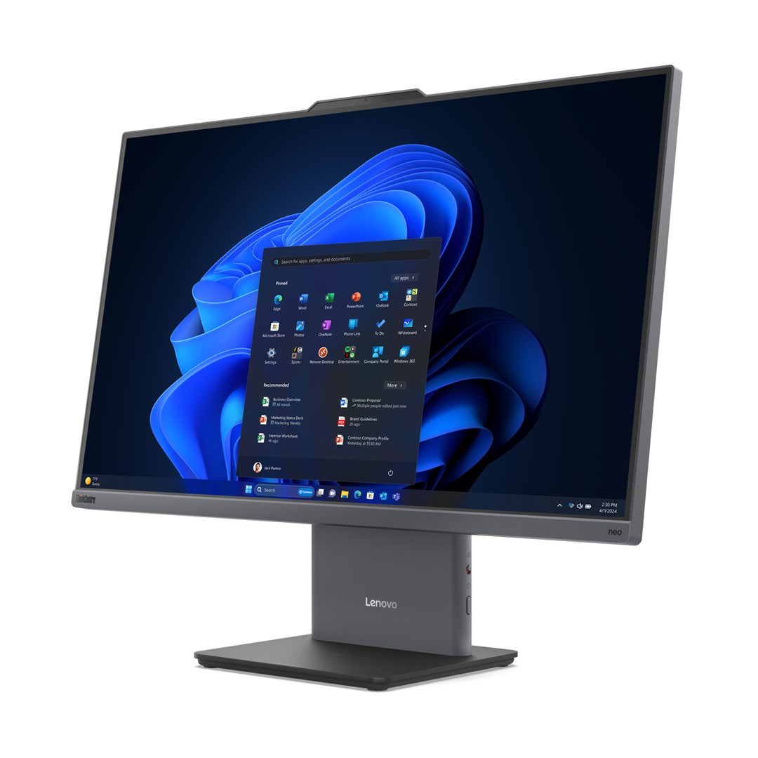 Lenovo ThinkCentre neo 50a 27 Gen 6 LNL Intel Core Ultra 7 256V 68.6 cm (27) 1920 x 1080 pixels All-in-One PC 16 GB LPDDR5x-SDRAM 512 GB SSD Windows 11 Pro Wi-Fi 6 (802.11ax) Grey