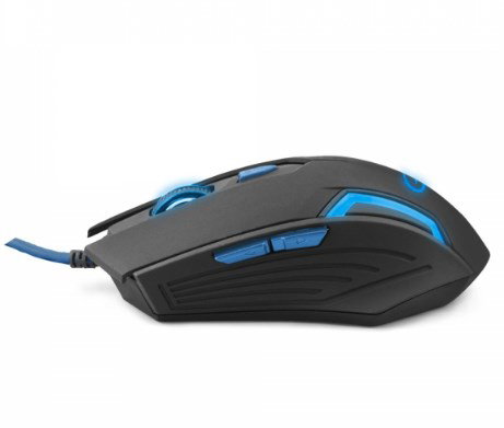Esperanza EGM205B mouse Right-hand USB Type-A Optical 2400 DPI