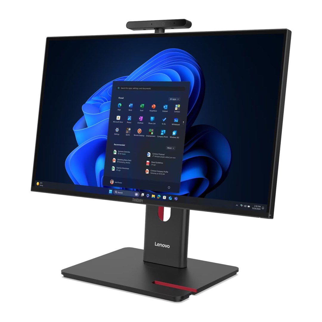 Lenovo ThinkCentre M90a G6 Ultra 7 265 23.8 FHD IPS 120Hz 250 nits LBL AG 32GB DDR5 5600 1TB SSD Intel Graphics 5.0MP camera + IR vPro Windows 11 Pro Black 3-year on-site warranty