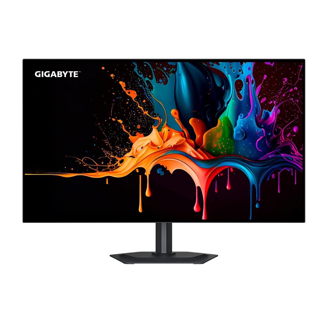 GIGABYTE MO27Q28G 27 OLED QHD Gaming Monitor - 2560 x 1440, 280Hz, 0.03ms, 335 cd/m, Display HDR True Black 500, HDMI 2.1, Displayport 1.4