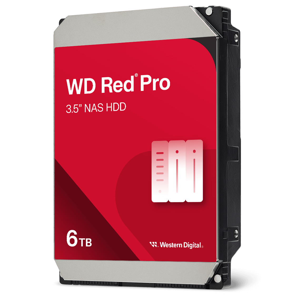 Western Digital Red Pro, SATA 6G, 7,200 RPM, 3.5 inch - 6 TB