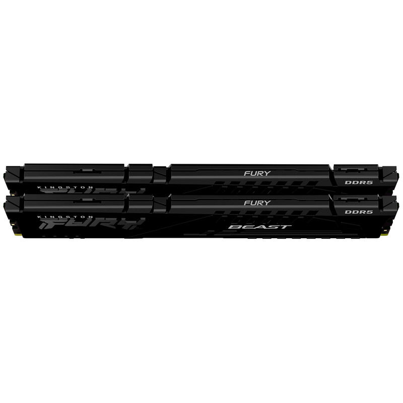 Kingston Fury Beast EX DDR5-6000 RAM, CL40, EXPO - 16 GB Dual-Kit, black