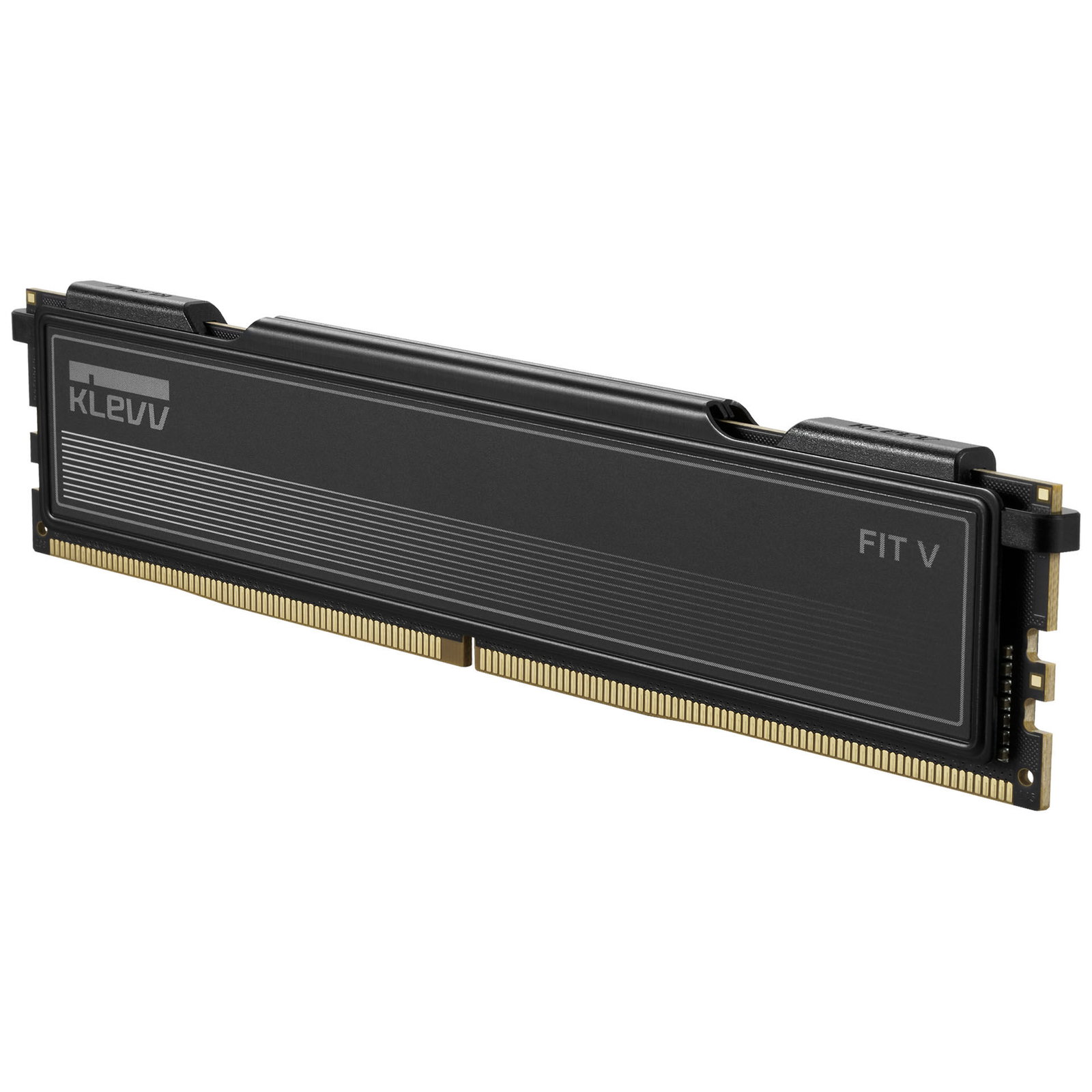 Klevv 32GB (2x16GB) 6000MHz CL28 DDR5 GAMING RAM MODULE 28-36-36-76 1.35V FIT V BLACK KIT