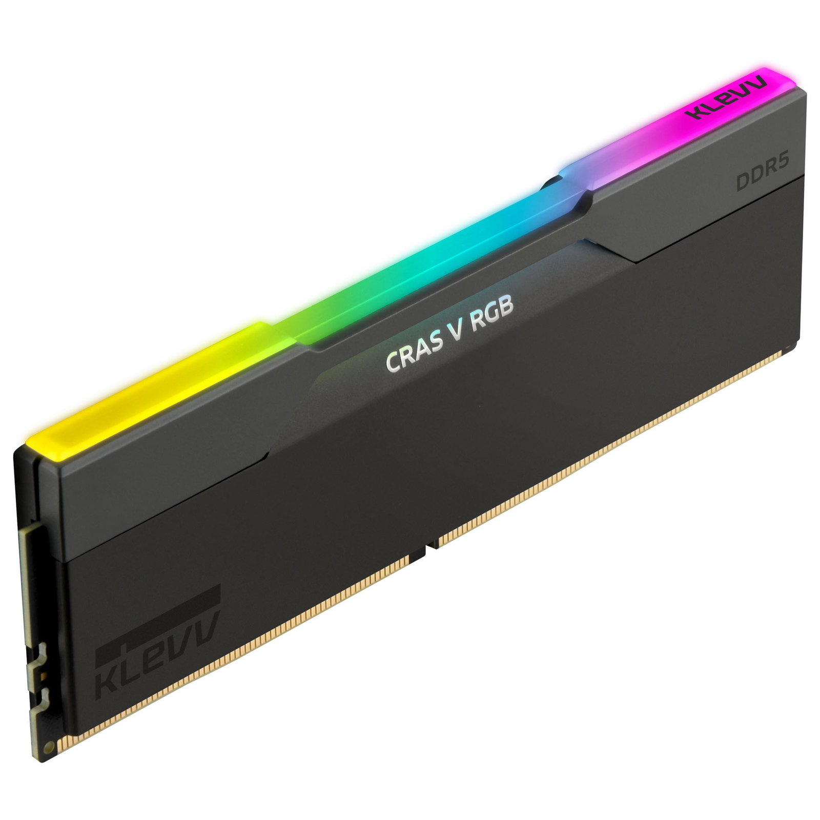 Klevv 64GB (2 x 32GB) 6000MHz CL30 DDR5 GAMING RAM MODULE 30-36-36-76 CRAS V RGB